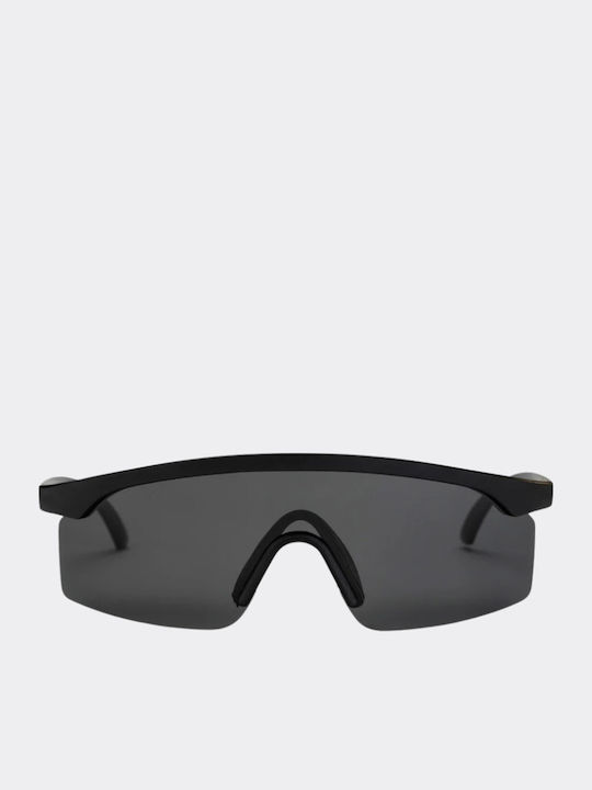 Chpo Unisex Sunglasses with Black Plastic Frame and Black Lens 16134DD