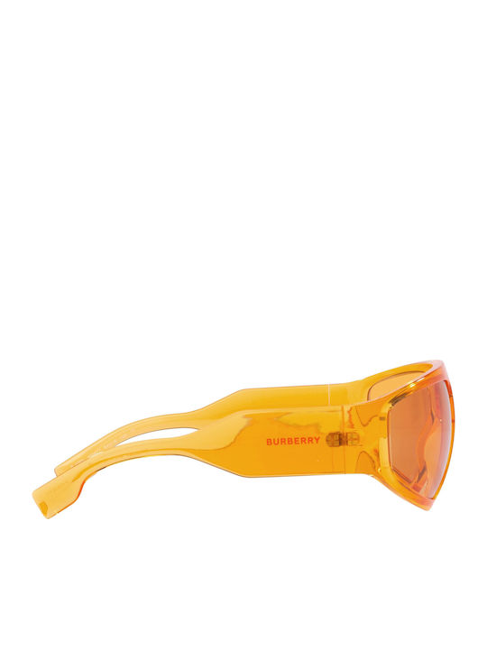 Burberry AUDEN Women's Sunglasses with Orange Plastic Frame and Orange Lens BE4369 4014/7