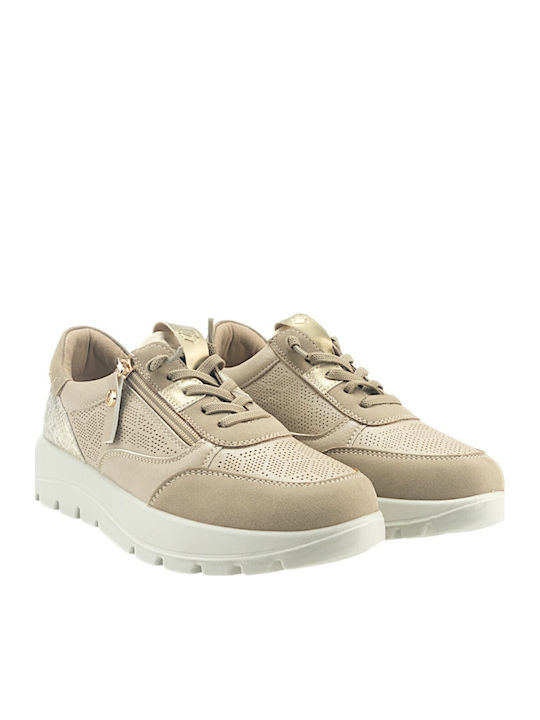 Damentaschen Sneakers Taupe