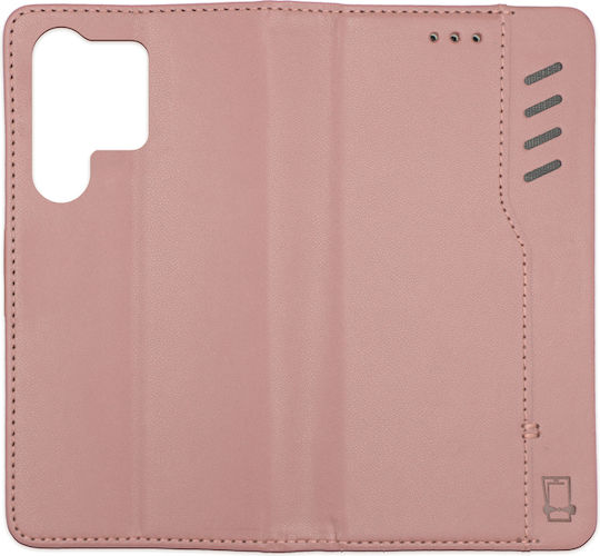 Samsung Galaxy S25 Ultra Wallet Luxury Rose Gold Mobile Phone Case