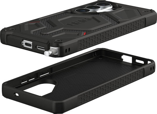 UAG Monarch Pro Umschlag Rückseite Aramidfaser Schwarz Galaxy S26 Ultra
