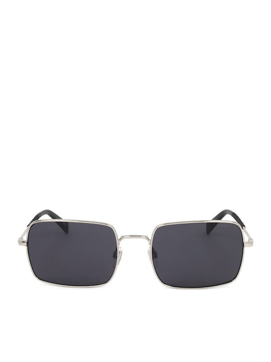 Levi's Unisex Sunglasses with Silver Metal Frame and Gray Lens LV1019/S 010/IR