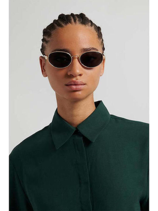 Polaroid Unisex Sonnenbrillen mit Silber Metallrahmen und Silber Spiegel Gläsern PLD6254/S/X 010/C3