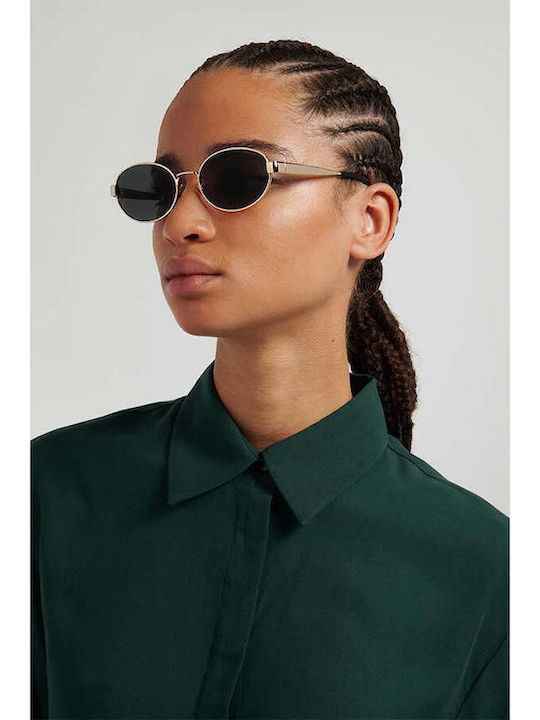Polaroid Unisex Sonnenbrillen mit Silber Metallrahmen und Silber Spiegel Gläsern PLD6254/S/X 010/C3