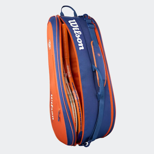 Wilson Team Tennis Case 6 Rackets Orange