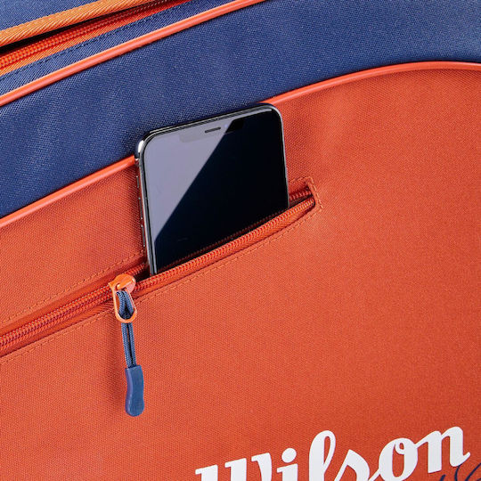Wilson Team Tennis Case 6 Rackets Orange