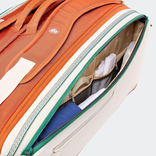 Wilson Super Tour Tennis Case 9 Rackets Orange