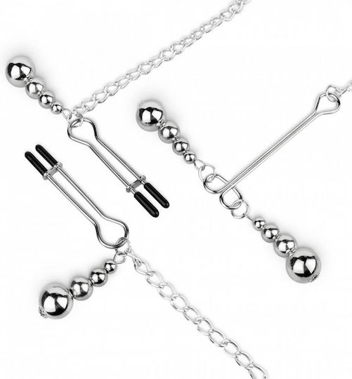 Bedroom Fantasies BDSM Kit In Silver Colour