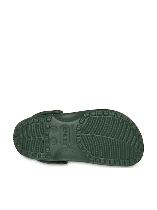 Crocs Ανδρικά Σαμπό Πράσινα