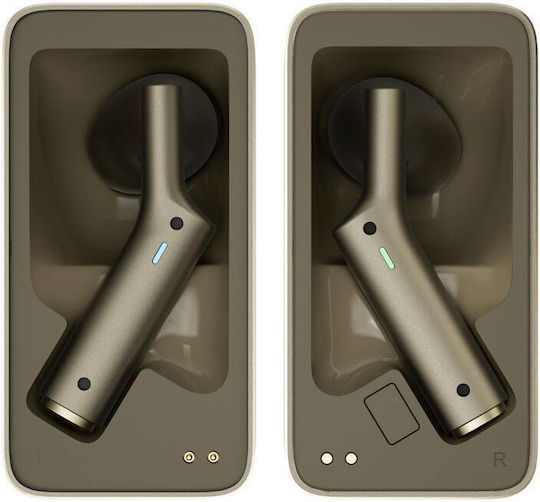 Timekettle W4 Translation Earbuds Bluetooth Handsfree Ακουστικά με Θήκη Φόρτισης Χρυσά