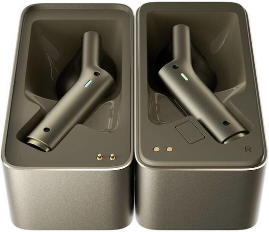 Timekettle W4 Translation Earbuds Bluetooth Handsfree Ακουστικά με Θήκη Φόρτισης Χρυσά