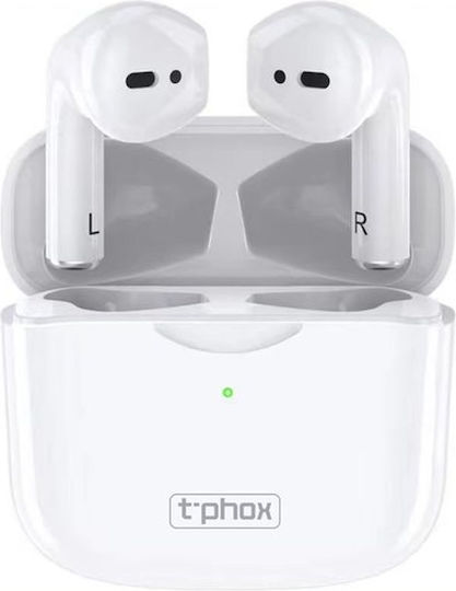 Remax TWS-10 Earbud Bluetooth Handsfree Earphones with Charging Case White
