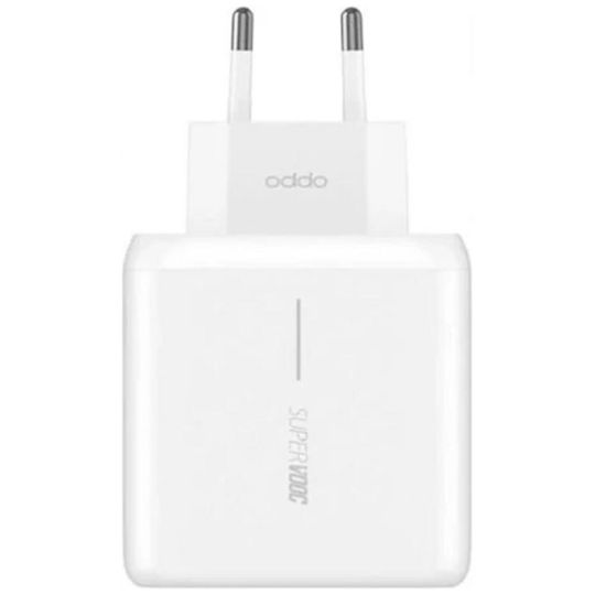 Oppo Φορτιστής Χωρίς Καλώδιο με Θύρα USB-C 65W Λευκός (VCA7JFEH)