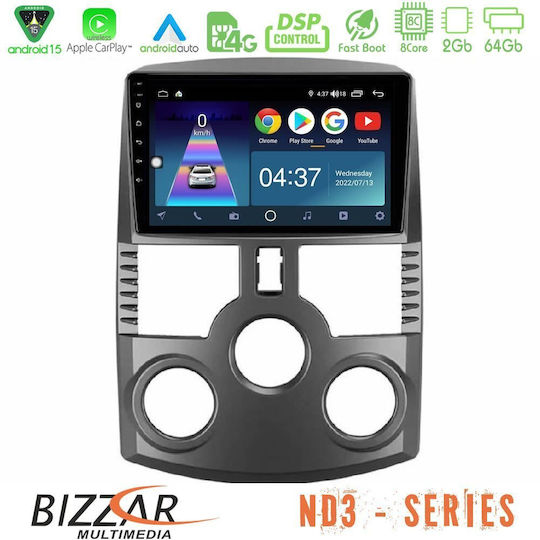 Bizzar Car Audio System for Daihatsu Terios 2007-2015 Bluetooth USB Wi-Fi GPS Apple CarPlay Android Auto with 9 Inch Touch Screen