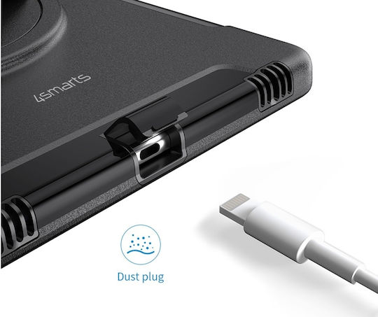 4Smarts Flip Cover Ανθεκτική στα Γαλλικά Μαύρη (iPad 11", iPad 10.9)