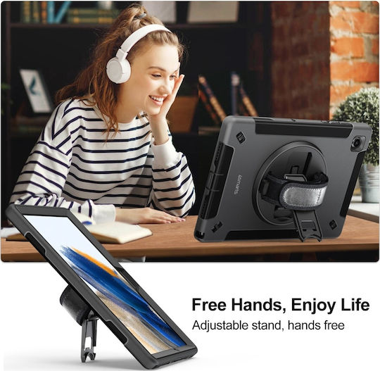 4Smarts Flip Cover Ανθεκτική στα Γαλλικά Μαύρη (iPad 11", iPad 10.9)