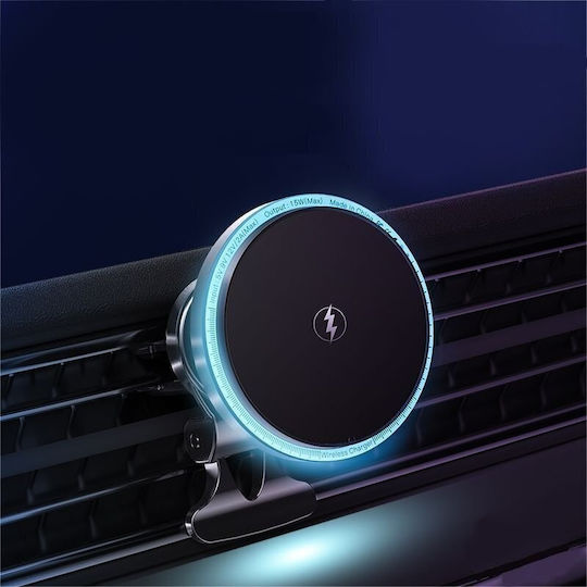 T-Phox T-phox Imag Car Mobile Mount with Magnet and Wireless Charging Black