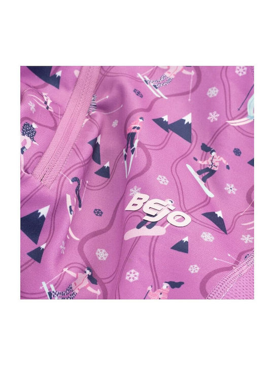 Thermoactive Kinder Thermobekleidung Rosa Top