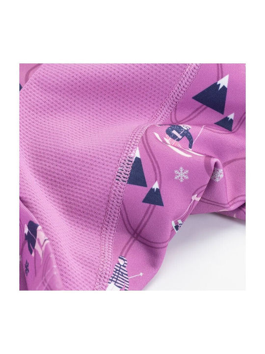Thermoactive Kinder Thermobekleidung Rosa Top