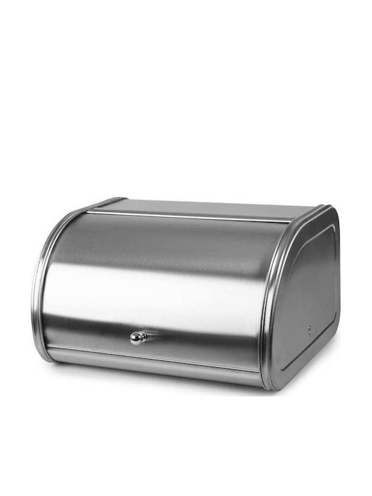 Ibili Хлябохранилище с Капак Inox Сребриста 44x28x17cm