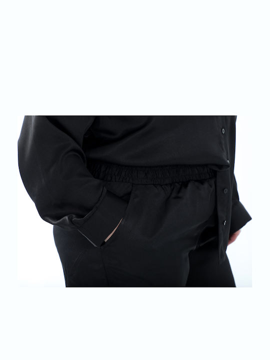 Damen Schwarz Set mit Hose