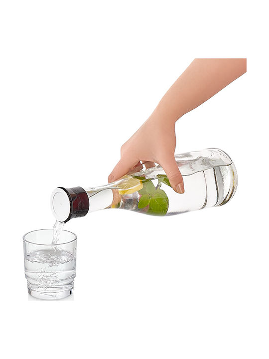 Raki Gala Carafă de Servire din Sticlă cu Dop Transparentă 1000ml
