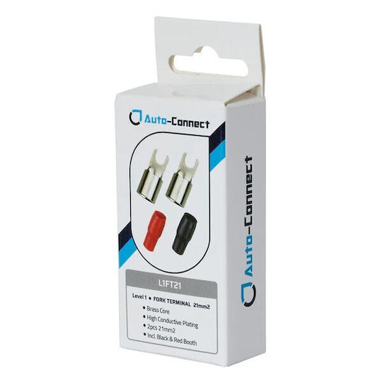 Auto-Connect Spade Terminal Red