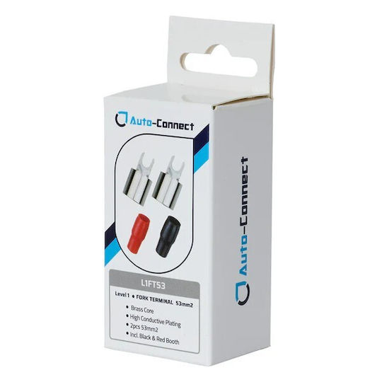 Auto-Connect Elektrischer Terminal Flachstecker Rot