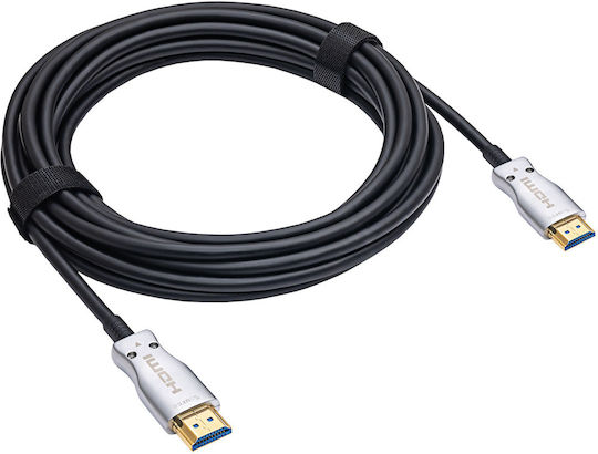 Akyga HDMI 2.1 Ultra High Speed 48Gbps 4K 120Hz HDR VRR Kabel HDMI-Stecker - HDMI-Stecker 5m Schwarz