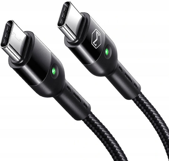 Mcdodo Usb-c Spiral Spring Cable Fast Charging Usb Type-c Led 2m