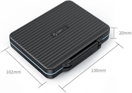 Memory Card Ssd Protective Case Phcd-5 Black