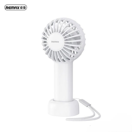 Remax Mini Pro F33 Ανεμιστηράκι Χειρός 5W Λευκό