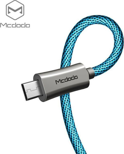 Eol Mcdodo Knight Usb Microusb Cable 1.0 M Blue Ca-4401