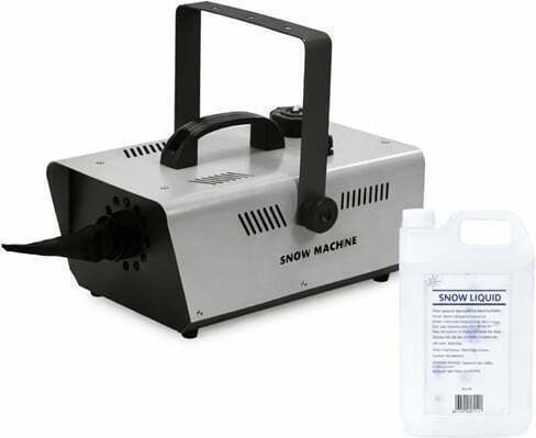 Set Mașină de Zăpadă Profesională 800W Lichid de Zăpadă Artificială Depox Non-toxic 5 L