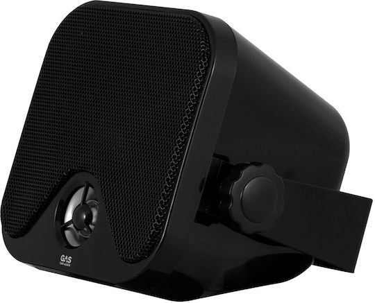 Gas Audio Power Επιτοίχια Ηχεία 45W (Ζεύγος) 11x10.3x13.6εκ. Μαύρα