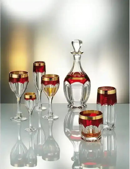 Bohemia Safari Rubin Set Pahare Din Cristal 6 Bucăți Bohemia Safari Rubin Set Pahare Din Cristal 6 Bucăți