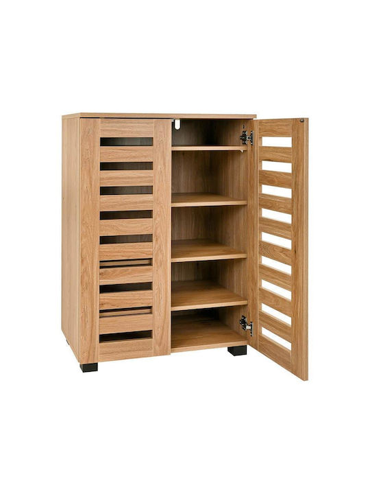 Vento Plastic Shoe Organizer Beige 60x33x87cm