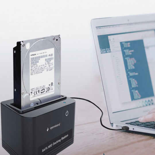 Gembird Hard Drive Docking Station SATA 2.5" / 3.5" with Connection USB 2.0 (HD32-U2S-5)