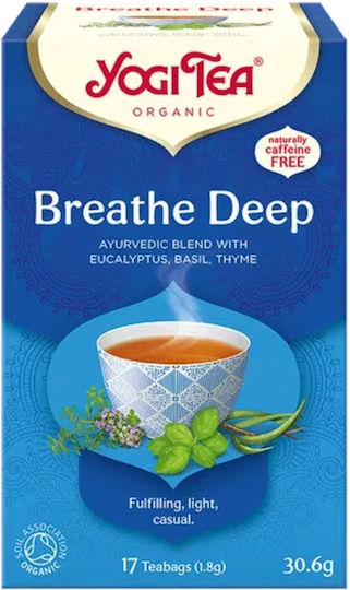 Yogi Tea Ευκάλυπτος / Βασιλικός / Θυμάρι / Βήχιο Βιολογικό Προϊόν 30gr