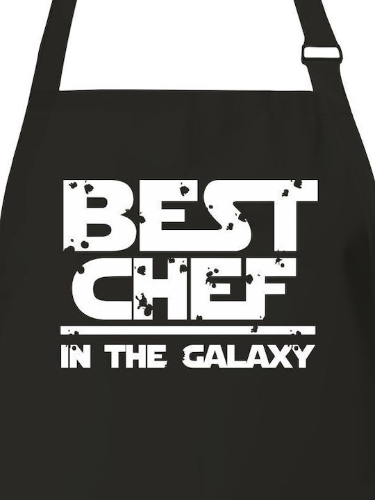 Schürze Best Chef In Galaxy Schwarz