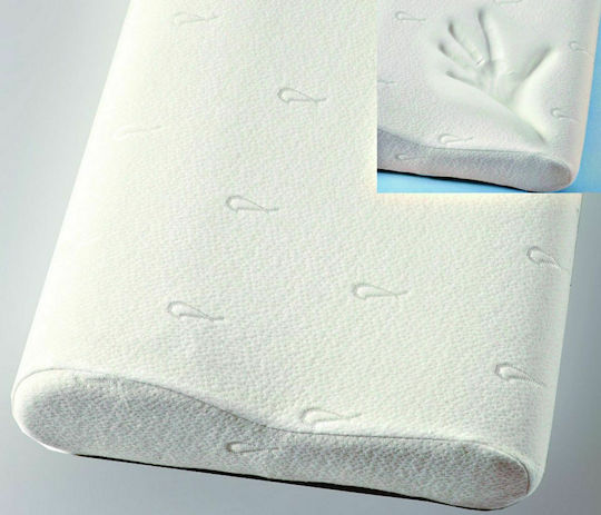 Palamaiki Orthopedic Aloe Vera Bed Pillow Memory Foam Anatomic 50x70cm