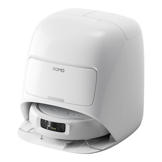 DJI Romo S Σκούπα Ρομπότ με Χαρτογράφηση Laser & Απορρόφηση 25000Pa Λευκή