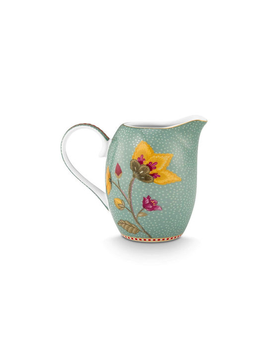 PiP Studio Blooming Tales Fantasy Ustensilă Pentru Lapte De Servire Din Porțelan Albastru