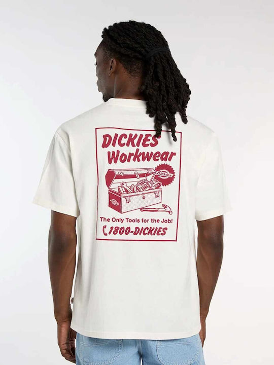 Dry Ridge Sportliches Kurzarm T-Shirt Beige