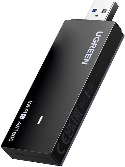 Ugreen Cm499 Usb Network Card Wi-fi 6 Black