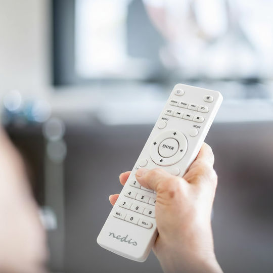 Nedis Rdin2000wt Rdin2500wt Интернет Радио Инфрачервено Резервно Дистанционно Управление Бял
