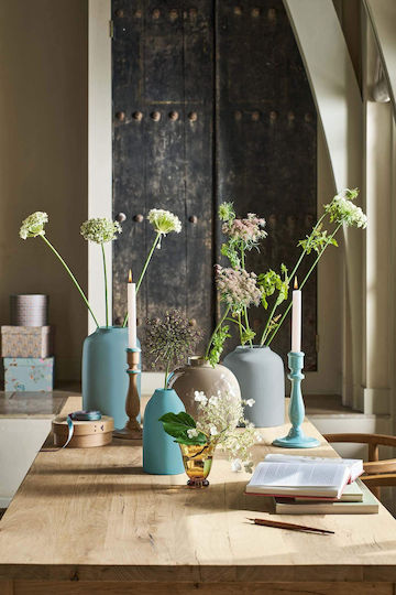 PiP Studio Dekorative Keramikvase Grau