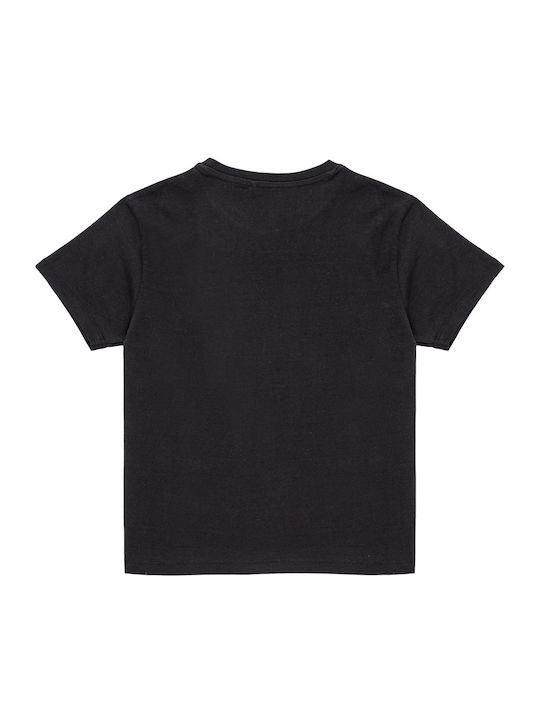 Kinderoberteile T-Shirt Schwarz