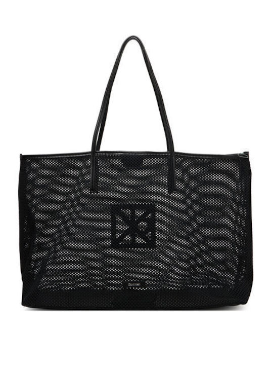 Calvin Klein Emblem Γυναικεία Tote Τσάντα Υφασμάτινη