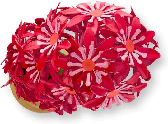 Pip Studio Μεταλλικο Διακοσμητικο Λουλουδι Φουξια 48cm